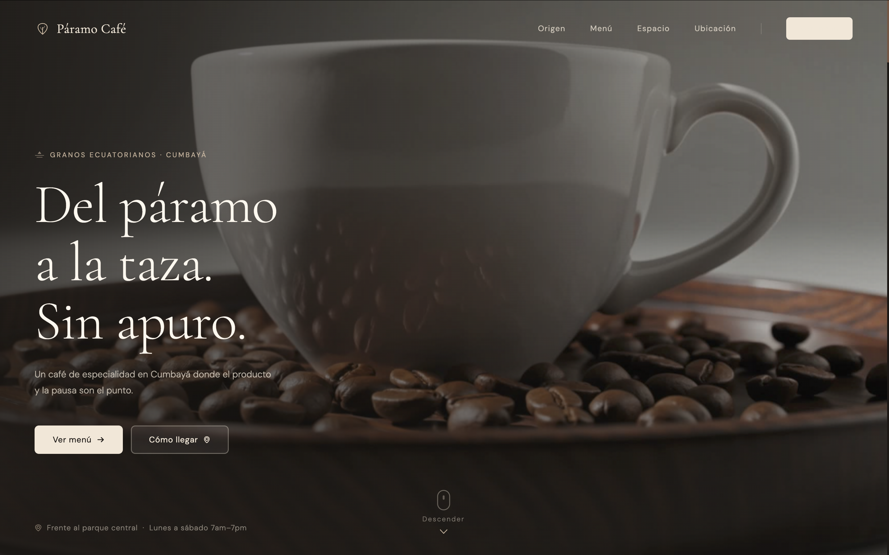 Páramo Café